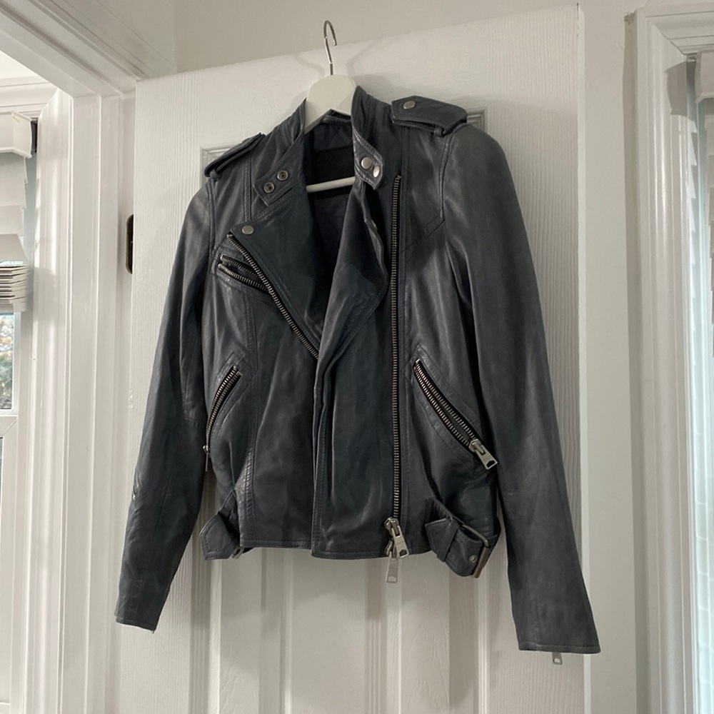 Balfern leather Biker Jacket